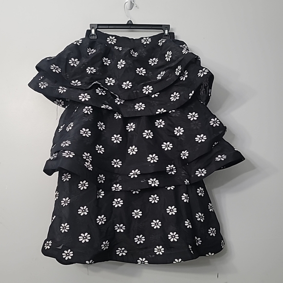 Buru Teagan Tiered Floral Coordinating Midi Skirt - Picture 5 of 11